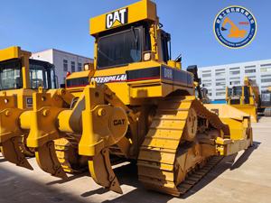 Bulldozer CAT D8R d'occasion, modèle 2020, type chenillé, moteur à haute efficacité, pompe performante, excellent état, prix avantageux, à vendre - Product Image 4