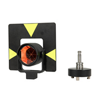 Assemblage de prisme optique en verre d'arpentage de haute précision de 62mm de diamètre pour l'arpentage de la Station totale