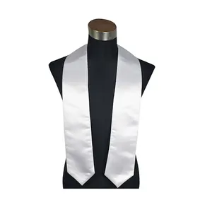 Wholesale 2021 Custom Sublimation Graduation Stole Graduation Sash