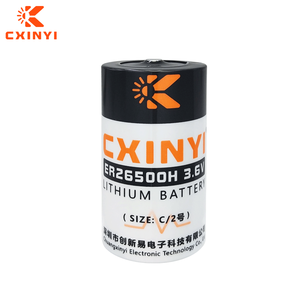 Cxinyi ER26500H มิเตอร์วัดปริมาณการไหลของก๊าซ3.6V 8.5Ah แบตเตอรี่ลิเธียมหลักสำหรับสมาร์ทมิเตอร์วัดการไหลของจีพีเอส <span class=keywords><strong>LS26500</strong></span> - Product Image 1