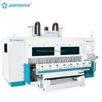 Centre d'usinage CNC 5 axes à 8 broches de type portique pour bois, haute productivité, table de 1200 mm