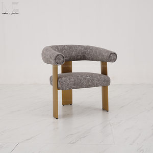 Ghế bành phòng khách phong cách Bắc Âu, nội thất hiện đại, chất liệu nhung, dùng cho đám cưới, sự kiện, nhà hàng, ghế ăn sang trọng cho khách sạn cao cấp - Product Image 4