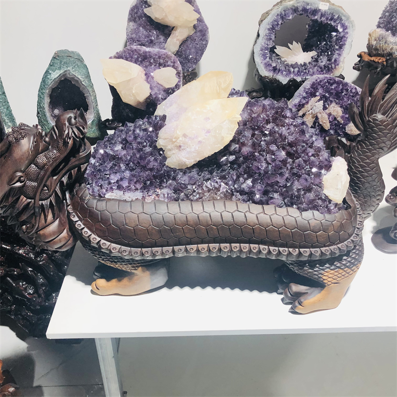 Высококачественные Натуральные Крупногабаритные кристаллы, украшения компании для улучшения богатства и удачи, только этот