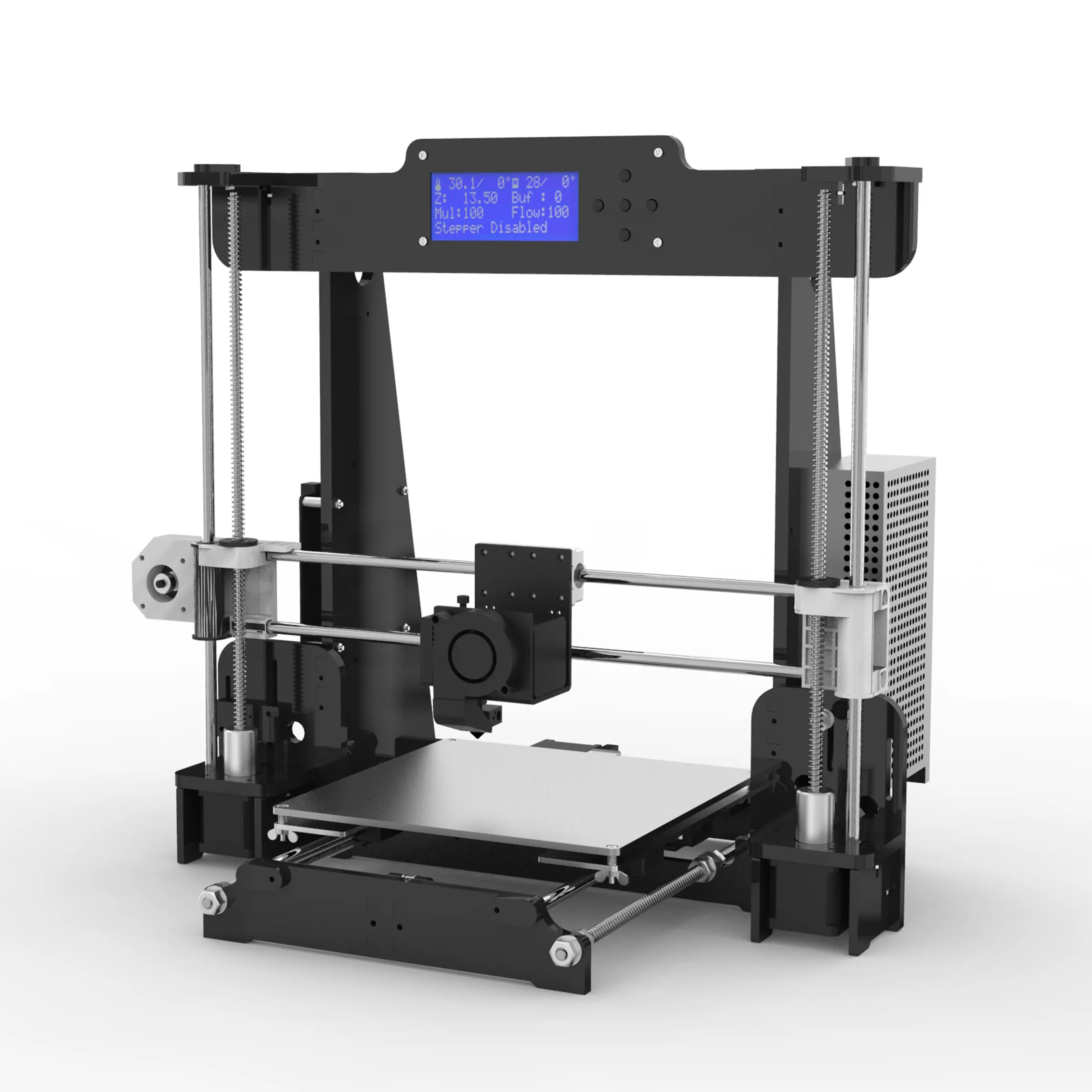 Multifunction single nozzle desktop used 3d printer kit,plastic printing machine 3d for sales