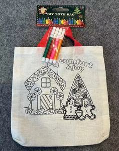 กระเป๋าใส่ของสำหรับระบายสีสำหรับงานศิลปะส่วนบุคคลอุปกรณ์สำหรับวันหยุดเทศกาลคริสต์มาส - Product Image 2