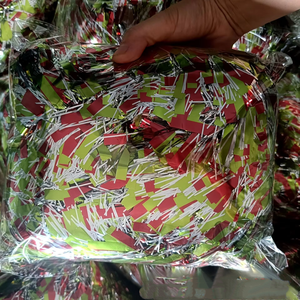 Cintas de Navidad de PET Guaiguo de <span class=keywords><strong>15</strong></span> m, Color Verde Grinch, Rojo y Plateado, para Decoración de Fiestas, Coronas y Guirnaldas Navideñas - Product Image 3