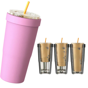 Moioco Tasse isotherme portable de 30 oz en acier inoxydable <span class=keywords><strong>pour</strong></span> les voyages, <span class=keywords><strong>le</strong></span> <span class=keywords><strong>travail</strong></span> et les activités de plein air - Product Image 6