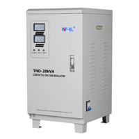 Régulateur/Stabilisateur de Tension Automatique Monophasé WF.EL AVR à Servomoteur 100-250V TND-20KVA Type Servomoteur
