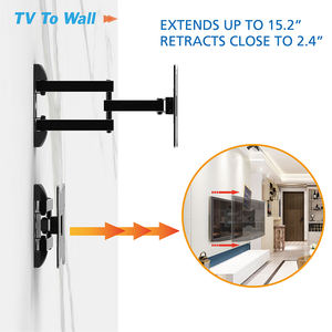 CHARMOUNT MAX VESA 200*200mm <span class=keywords><strong>support</strong></span> inclinable universel pour <span class=keywords><strong>TV</strong></span> 17 à 42 <span class=keywords><strong>pouces</strong></span> écran plat LED/LCD téléviseurs <span class=keywords><strong>support</strong></span> <span class=keywords><strong>mural</strong></span> <span class=keywords><strong>TV</strong></span> moderne - Product Image 4