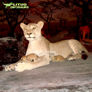 Modelo de León Rugiente Animatrónico de Tamaño Real - Product Image 3