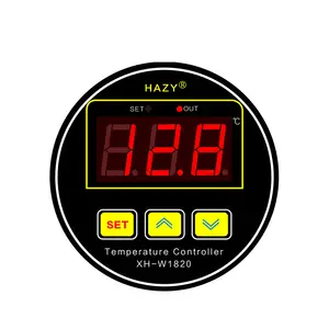 Pengontrol Suhu Digital Pemasangan Panel XH-W1820, 30A Pemanasan/Pendingin Umum Daya Tinggi