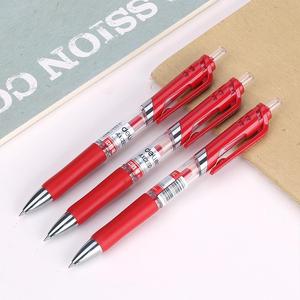 Bolígrafo Deli S01 de 0.5 mm con pulsador, para oficina y escuela, en negro, rojo y azul, con carcasa de plástico. - Product Image 3