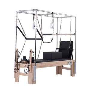 Nuevo Newme S700-X: Combinación de Reformer y Trapeze de Pilates Tres en Uno de Madera de Roble, Duradero, Ajustable y Portátil para Estudio de Pilates, 3 Años de Garantía - Product Image 5