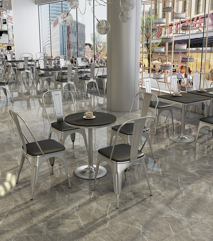 Industrial Style Restaurant Rock Plate Dining