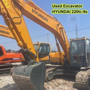 <b>Used</b> Excavator Hyundai 220lc-9s High Cost-effective Hyundai 220-9 220 R220 220vs 225vs Digger <b>Machine</b> for Sale in Stock with CE - Product Image 1