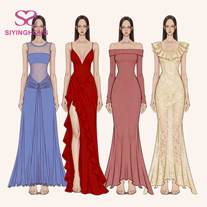 Vestido Personalizado <span class=keywords><strong>de</strong></span> Alta Calidad OEM/Marca OEM Sin Definir, Pedidos Pequeños, Vestido <span class=keywords><strong>de</strong></span> Diseñador para Mujer, <span class=keywords><strong>Mejores</strong></span> Fabricantes <span class=keywords><strong>de</strong></span> <span class=keywords><strong>Ropa</strong></span> - Product Image 1