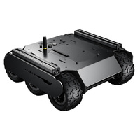 Rails d'extension flexibles et extensibles 6x4 pour UGV tout-terrain, ordinateur esclave ESP32, châssis de robot mobile 6 roues 4x4 UART/12C