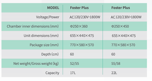 מעקר ב-fomos דנטלי בכיתה B מעקר 17l <span class=keywords><strong>22l</strong></span>/מעקר קיטור עם מובנה במדפסת - Product Image 6