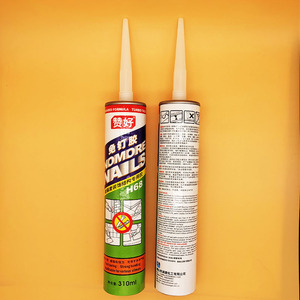 Adhésif sans clou 310 ml, liaison structurelle forte pour carrelage, mur, verre, plinthe - Product Image 2