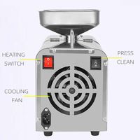 Nouvel extracteur d'huile de soja/arachide/olive pour usage domestique / Mini presse automatique à froid et à chaud / Presse à légumes écologique