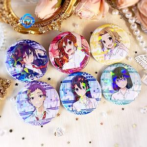 Insigne laser en verre Anime Kyoko Hori Izumi <span class=keywords><strong>Miyamura</strong></span> Style japonais Éventail Marchandise - Product Image 1