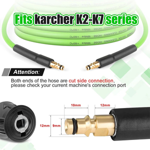 Cable para Lavadora <span class=keywords><strong>a</strong></span> Presión K2 K3 K4 K5 K6 K7, Manguera de Extensión para Limpieza de Autos, Herramientas de Limpieza de Vehículos - Product Image 2