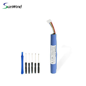 Batterie Rechargeable J406 ICR18650 pour haut-parleur sans fil Bang & Olufsen <span class=keywords><strong>Beolit</strong></span> 15, 2400mAh, 7.4V - Product Image 3