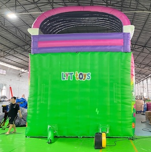 Château gonflable commercial avec toboggan, prix usine, idéal pour la <span class=keywords><strong>location</strong></span> de fêtes d'enfants - Product Image 4