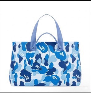Hot Selling Custom Knit <strong>Tote</strong> <strong>Bag</strong> Large Capacity Casual <strong>Tote</strong> Women's Handbag Chain <strong>Nylon</strong> Lining Low Price Designer <strong>Zipper</strong> Style - Product Image 3