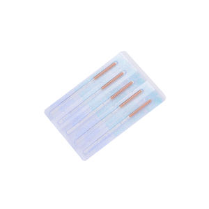 Monouso Sterile stile giapponese manico in plastica agopuntura ago pacchetto individuale senza tubo guida blister di carta - Product Image 2