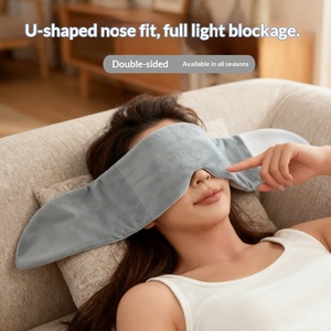 Groothandel Mido Dog Technology Zwaartekrachtgewogen Zijde Katoen Ecologisch Promotie Oogmasker Slaap Schaduw Diepte Ontspanning Oog - Product Image 3