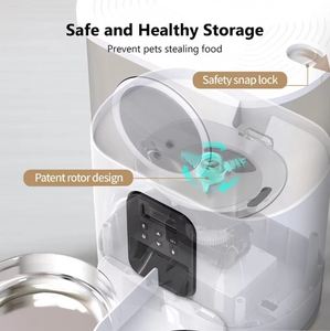 Comedero Automático para Mascotas, Duradero, Sólido, de 5L, Impermeable IPX5, de Plástico de Grado Alimenticio, para Perros Pequeños de Todas las Edades - Product Image 6