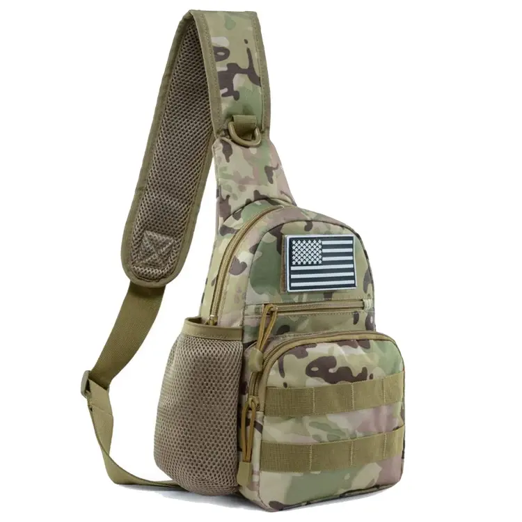 Cắm Trại chiến thuật sling Túi Molle ngực gói vai Sling Ba lô