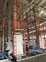 Grue de palettisation haute portée ASRS pour système de stockage automatisé en entrepôt avec structure en acier et stockage vertical haute densité