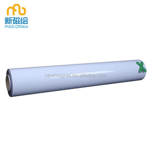 Feuilles de tableau blanc magnétique effaçables à sec non adhésives avec film en fer doux et PET, grand rouleau pour murs - Product Image 5