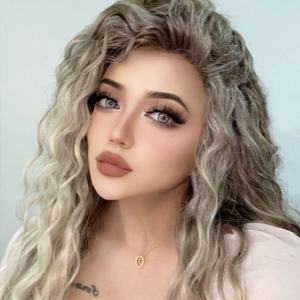 Peluca rizada de 25 pulgadas, <span class=keywords><strong>pelucas</strong></span> onduladas largas para mujer, fibra sintética esponjosa, fiesta de <span class=keywords><strong>carnaval</strong></span>, cabello voluminoso, tonos marrones - Product Image 6