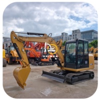 Mini-excavatrice de bonne qualité de 6 tonnes, Cat306e2, excavatrice d'occasion, matériel de construction d'occasion, CAT 303 304 305.5 307 308 à vendre