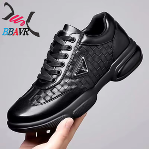 Zapatos Casuales de Trabajo para Hombre para Todas las Estaciones, Zapatos para Caminar al Aire Libre Antideslizantes, Transpirables y Ligeros con Parte Superior de PU - Product Image 3