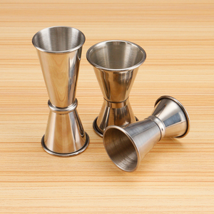 Queenwins Tasse à mesurer en uncies pour la cuisine, la pâtisserie, la cuisson, jigger double face pour barman, accessoires pour bar - Product Image 2
