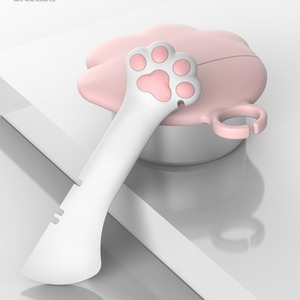 Cuchara <span class=keywords><strong>de</strong></span> Silicona <span class=keywords><strong>de</strong></span> Grado Alimenticio con Diseño <span class=keywords><strong>de</strong></span> Pata <span class=keywords><strong>de</strong></span> Gato, Multifuncional, Abre Latas, Tapa para Conservar Alimentos, Cuchara para Alimentar Mascotas con Comida Húmeda - Product Image 6