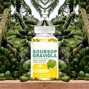 Organic <strong>Graviola</strong> Soursop Softgel <strong>Capsules</strong> Health Care Product Supplement <strong>Graviola</strong> Soursop Softgel - Product Image 4