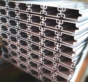 Struttura di alluminio della tenda di 100*48mm in argento estruso di buona qualità - Product Image 3