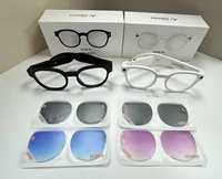 Nouvelles lunettes intelligentes AIMB-S1 : prise de photos, écoute de musique, enregistrement d'appels, enregistrement vidéo, traduction IA, commande vocale tactile