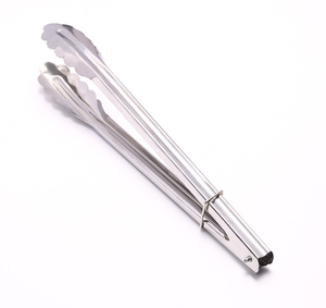 Pinzas para Alimentos Mini DFT23 de Acero Inoxidable, Antideslizantes, Resistentes al Calor, para Cocinar, Ensaladas, Asados y Barbacoa - Product Image 4