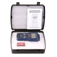 SM206 Luxmètre Solaire Mini Testeur de Puissance Solaire 0.1-1999.9 Testeur de Rayonnement Solaire pour Cartes de Chargeur Lipo Solaire