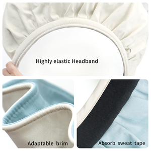 Chapeau <span class=keywords><strong>bandeau</strong></span> deux en un, couverture de Protection solaire, visière de visage, chapeau de Protection Uv - Product Image 6