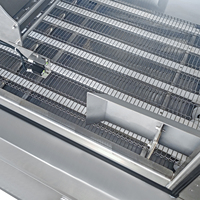 Tunnel de contrôle PLC automatique intelligent transmettant la machine de séchage de l'air pour les sacs de ligne de production de viande alimentaire en continu