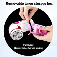 FF167 Rasoir anti-bouloches pour vêtements, nettoyeur de poils et de peluches, rasoir à tissu portable rechargeable par USB, anti-bouloches électrique