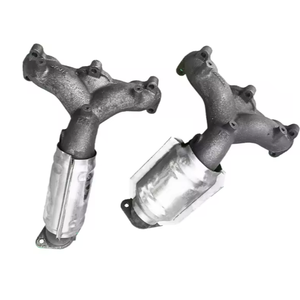 เครื่องฟอกไอเสียเชิงเร่งปฏิกิริยาแบบสามทางชิ้นส่วนไอเสียรถยนต์ประสิทธิภาพสูงสำหรับ Hyundai Santa Fe 2.7T - Product Image 1