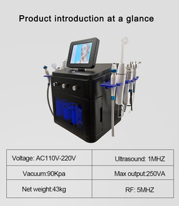Équipement d'hydro-microdermabrasion 14 en 1, système d'hydro-dermabrasion pour un nettoyage en profondeur de la peau, exfoliation de la peau, <span class=keywords><strong>machine</strong></span> de beauté hydro - Product Image 1